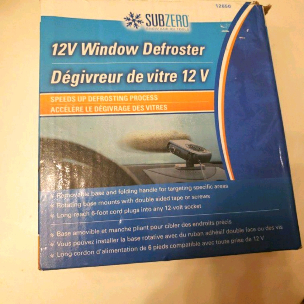Window defroster